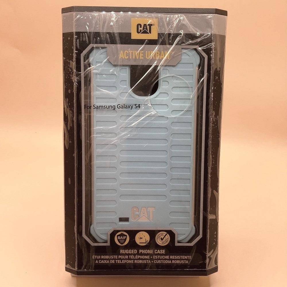CAT Active Urban Rugged Case for‎ Samsung Galaxy S4 Blue
